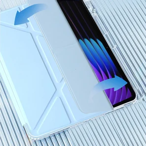 Чехол Flex для Xiaomi Pad 7 и Pad 8 (11.2") Цвет: голубой